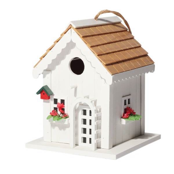 Handmade birdhouses